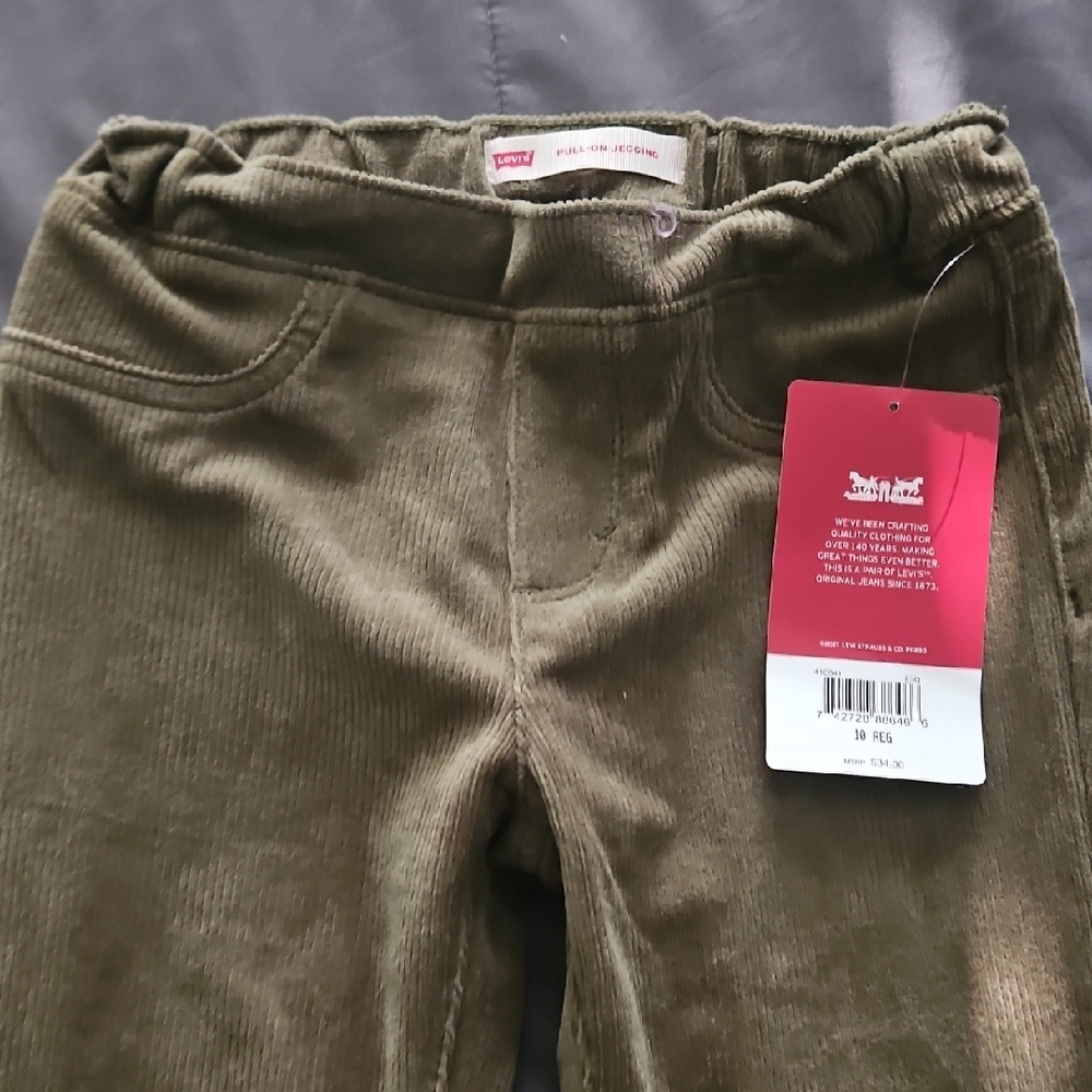 Levi's Kids Green Corduroy Pants